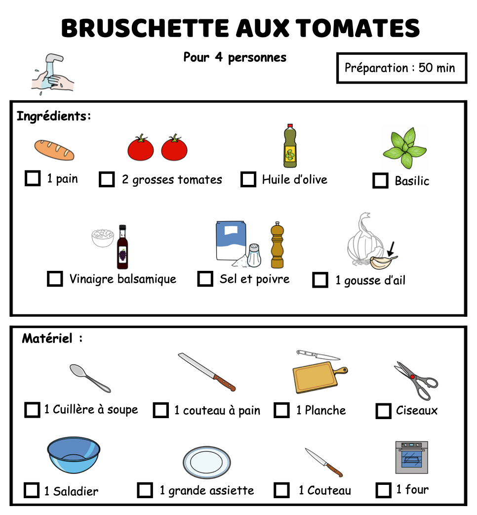 Bruschette aux tomates